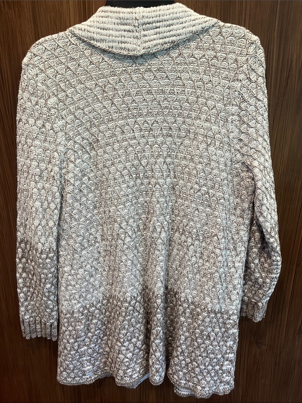 Chico’s Neutral Patterned Sweater - Picture 4 of 4